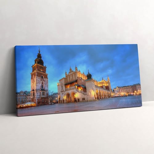 Image sur toile de Cracovie 140x70cm pour creer un salon chaleureux et design
