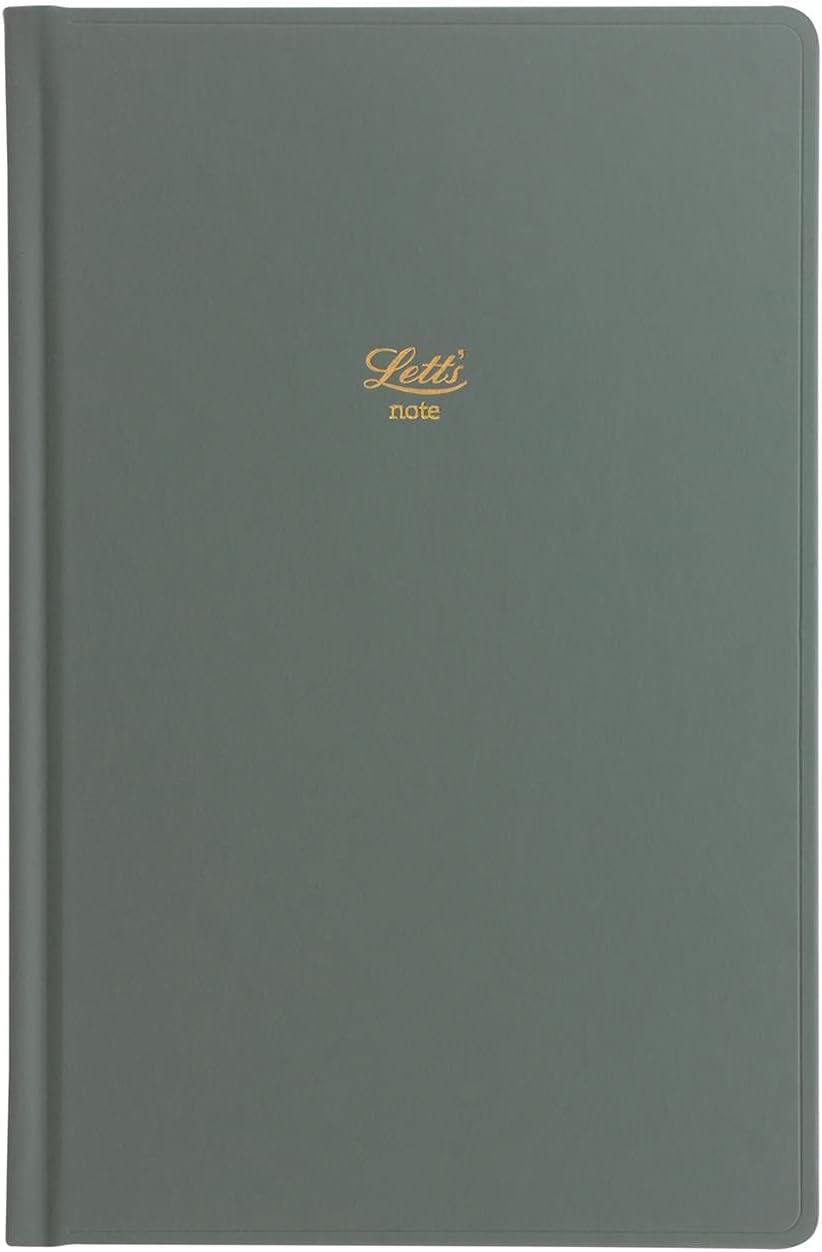 Letts Icon Notebook Green