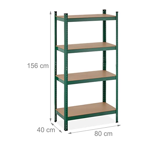 Étagère à charge lourde meuble de rangement atelier 4 niveaux - 5