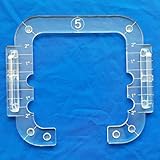 Bequilter Quiting Frame for Free Motion Quilting Template Series 5