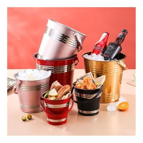 Seau à glace en acier inoxydable 304 format S pour bar - 4
