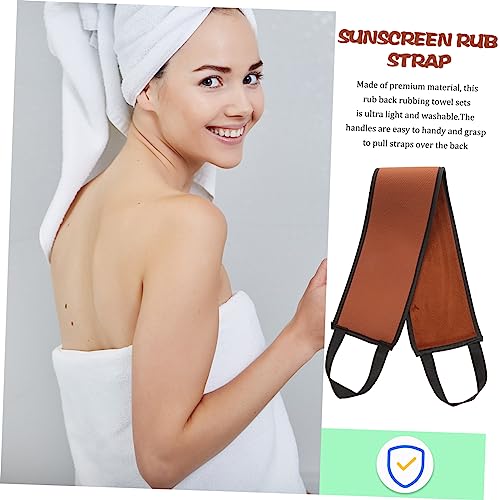 FOMIYES Cinta De Fricção Luvas Hidratantes De Banho Purificador De Banho Para O Corpo Microfibra Tir