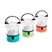 Dorcy 4 LED Mini Lantern 3 Pack with Hanging Hooks and Batteries, Assorted Colors