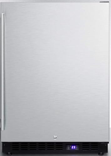 SCFF53BSSIM Frost- free Undercounter Freezer With Icemaker Digital Thermostat Stainless