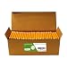 S & E TEACHER'S EDITION 4'' Golf Pencils, Half Pencils with Eraser Tops, Come with the wooden box worth $6.99, 160/Box.