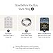 Oura Ring 4 - Gebürstetes Silber - Size 9 - Smart Ring | Measure First with Oura Ring 4 Sizing Kit | Sleep Tracking Wearable - Heart Rate - Fitness Tracker - Up to 8 Days Battery Life