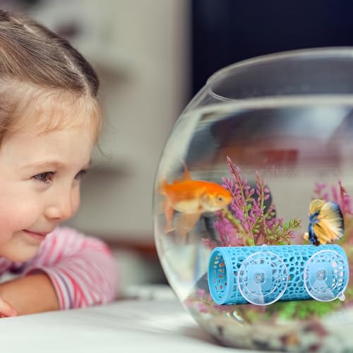 Abizoo Betta Bett Betta Höhle Garnelen Versteck Aquarium Dekoration, Hohles Korallen Design mit Glatter Oberfläche, Aquarium Höhle Zubehör für Kampffisch, Garnelen, Guppys, Neonfische und Zierfische