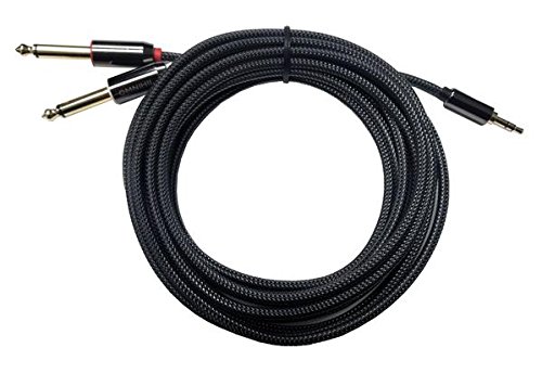 Cable audio 3.5mm a dual 1/4" mono OMNIHIL miniatura 1