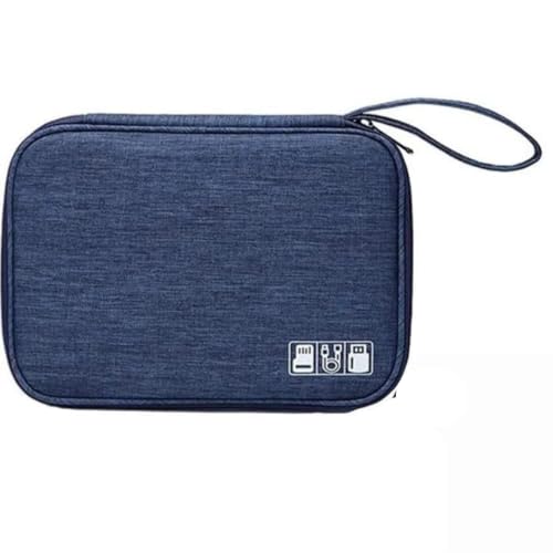 Tubarão Stores Bolsa Organizadora Estojo Para Cabos E Acessórios Eletrônicos Necessaire Portátil Org