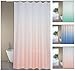 Produktbild MSV Premium Anti-Schimmel Textil Duschvorhang - Anti-Bakteriell, waschbar, 100% wasserdicht, mit 12 Duschvorhangringen - Polyester, Sugar Rosa 180x200cm