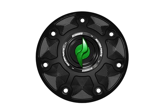Bouchon essence vert KTM 390 Duke 2019 Accossato cliquet réservoir moto 390cc