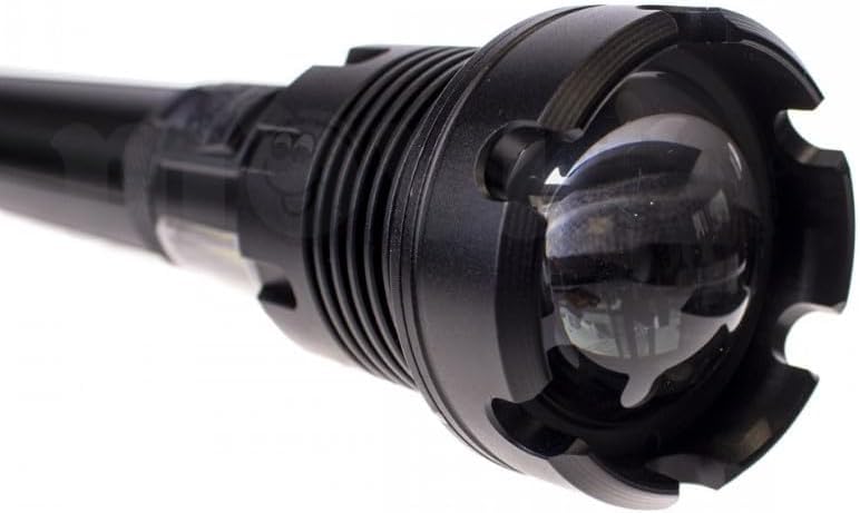 X-Balog LED Rechargeable Flashlight BL-90 - Black.