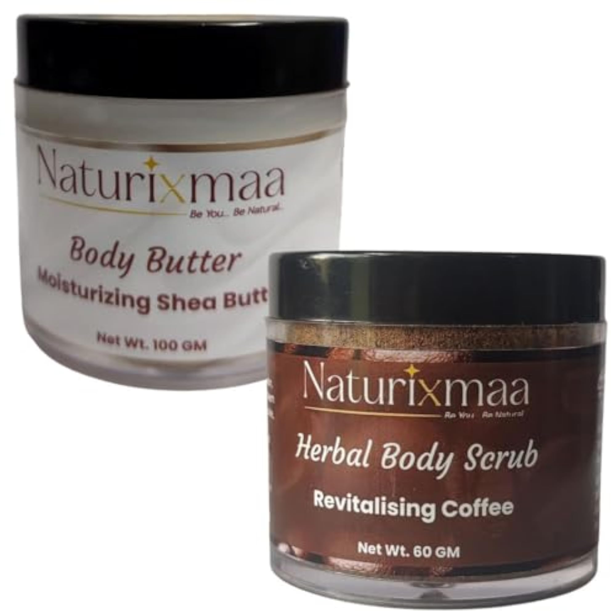 Body Scrub and Butter Combo, Nourishing Hydration Gift