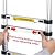 10.5FT Telescoping Ladder Aluminum Telescopic Extension Ladder One Button Retraction Portable Multi-Purpose Ladder Lightweight Collapsible Ladder Folding Ladder for Outdoor Indoor, 330lbs Capacity