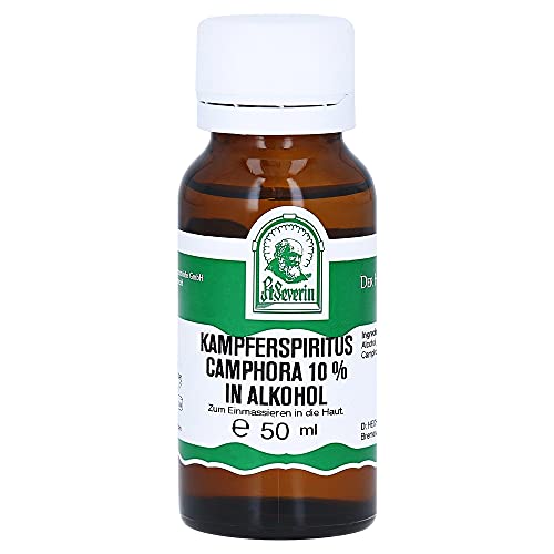 Kampferspiritus Camphora 10% in Alkohol, 50 ml Cover
