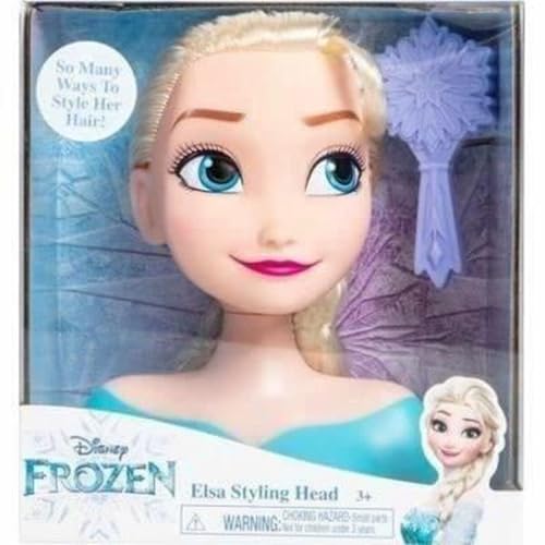 Frozen Disney Elsa Styling Mini Head 7 Inches by Disney - Image 3