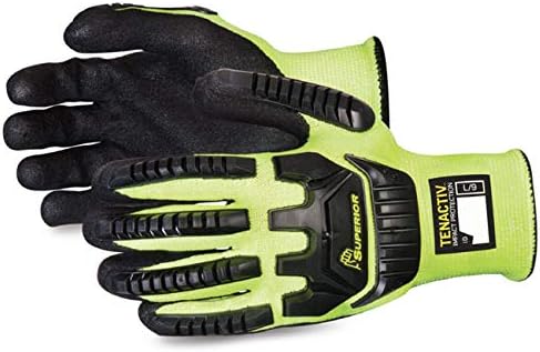 STAGYPNVB8 TenActiv™ Anti-Impact Hi-Viz Glove made with Micropore Grip, Size 8