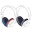 1pair Black+1pair LR(Blue&Red)