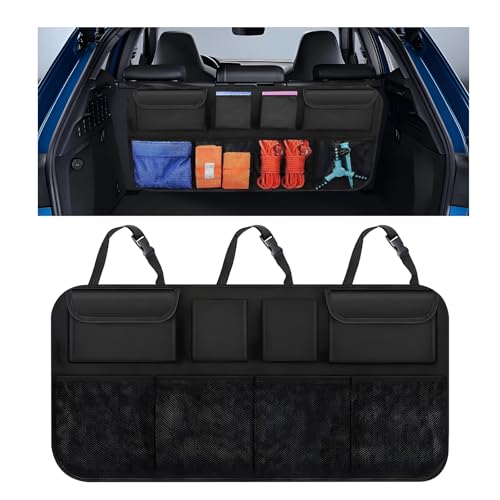 ongfuwu Car Trunk Organizer, Space Saving Backseat Hanging Storage with
