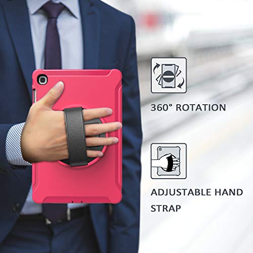 Funda Samsung Galaxy Tab S5e 10.5 robusta con correa para evitar caídas y roturas 7
