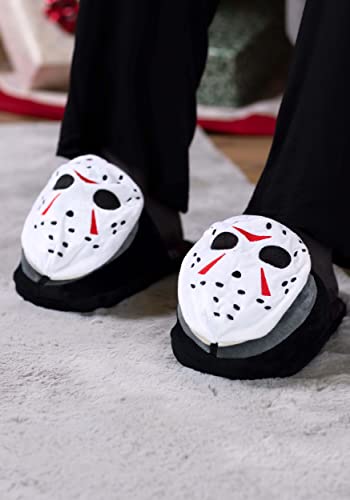 Ground Up Friday the 13th Jason Adult Slippers4