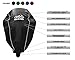 Nuzari Heavy Duty Motorcycle Cover - Waterproof Outdoor Bike Storage - Dirt Bike Covers (Black, Medium)