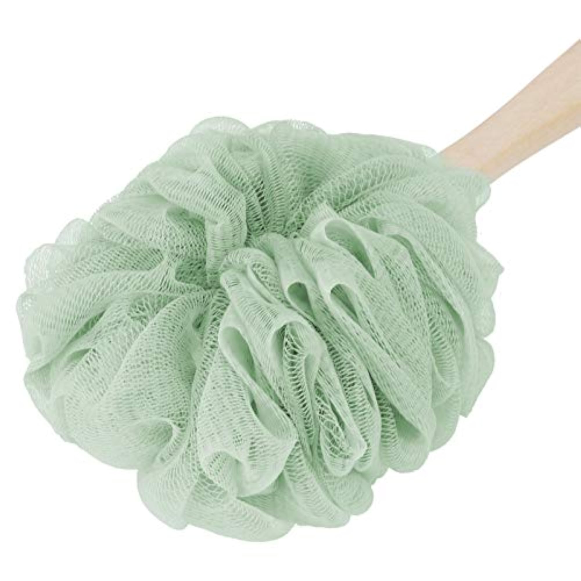 Wooden Handle Bath Scrubbing Brush for Gentle Massage
