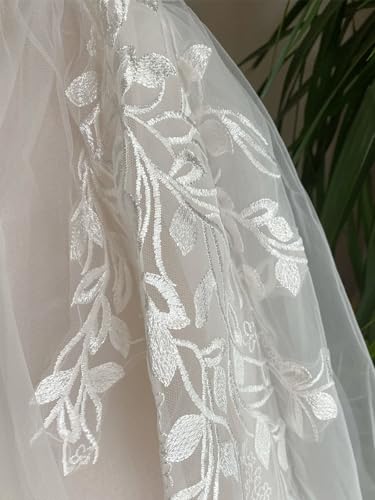 Lace Applique Flower Girl Dress Wedding Tulle Bow Knot Ball Gowns Crew Neck Sleeveless First Communion Long Dress4