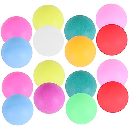 ibasenice Practical 40mm Colorful Table Tennis Balls 150pcs Great for Parties Game Nights