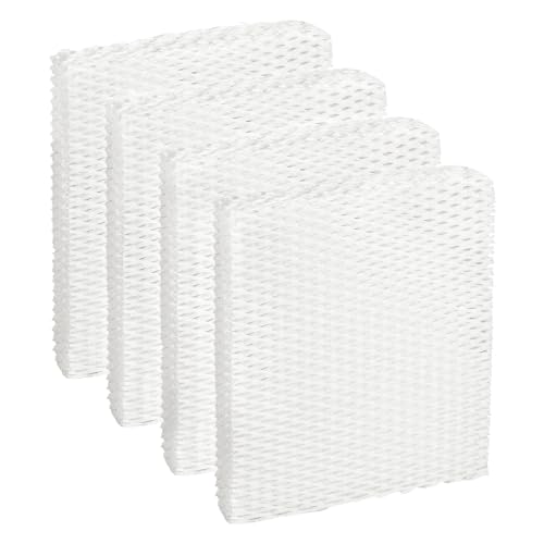 Ulreon 4 Pack MD1-0034 Humidifier Wick Replacement Filter Compatible with Vornado EV100 EV200 EVDC300 EVDC500 Evap2 Evaporative Humidifiers 1 inch Thick