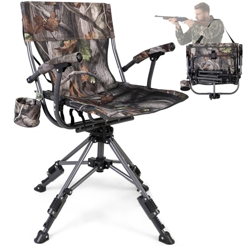 REDCAMP 360° Swivel Hunting Chair