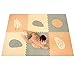 Hakuna Matte große Puzzlematte für Babys 1,8x1,2m – 6 XXL-Platten 60x60cm mit Dschungelmotiven – 20% dickere Spielmatte in Einer recycelbaren Verpackung – schadstofffreie, geruchlose Krabbelmatte