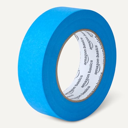 Miniatura 6 de Amazon Basics - Cinta De Pintor, 3.6 Cm X 55 M, Paquete De 4 Rollos, Azul