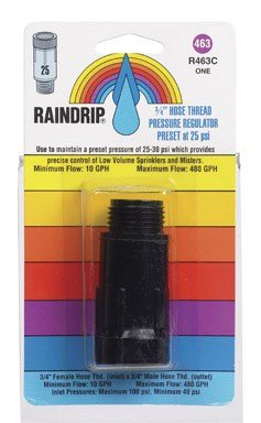 Preset Hose Pressure Regulator