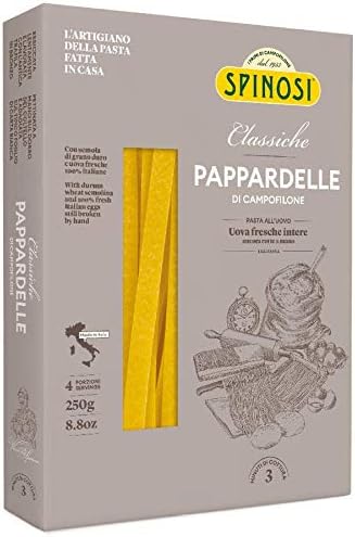 Spinosi Italian Egg Pasta Pappardelle