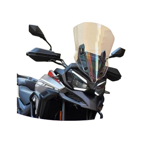 Déflecteur parebrise moto surélevé pour stopper la fatigue des cervicales