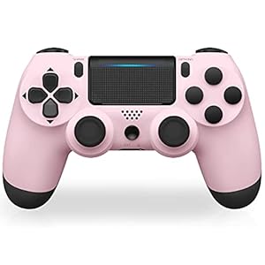 JORREP Wireless Game Controller Compatible with PS4/Pro/Slim,Remote Controller with Motion Motors, Dual Vibration…