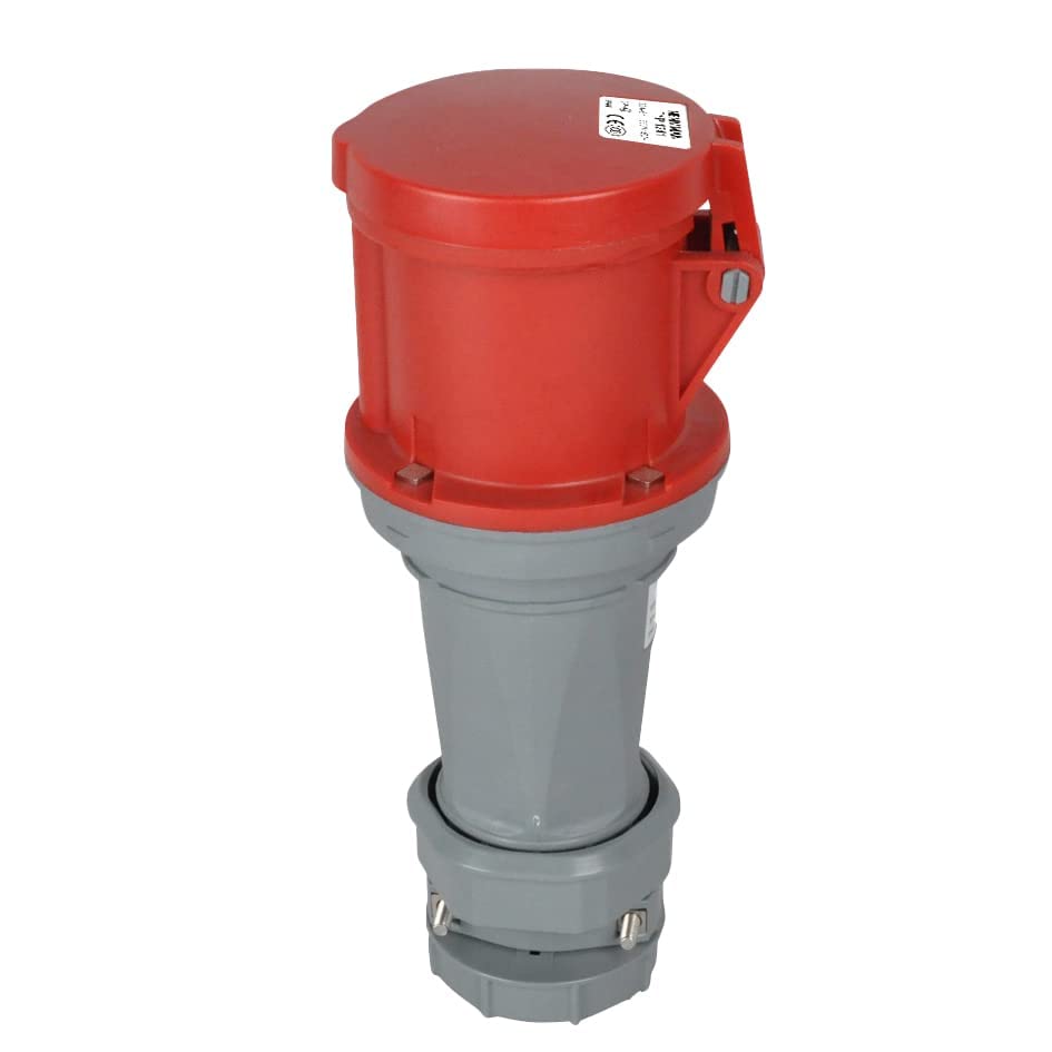 IEC60309 Waterproof Industrial CEE Connector Socket 5Pin 63A 400V 3P+E+N IP44