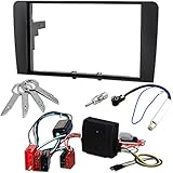 Geeignet für Teil- und Vollaktiv Systeme wie Bose, Nokia oder DSP. Innenmaße Radioauschnitt (+/- 1mm): 183 x 112mm