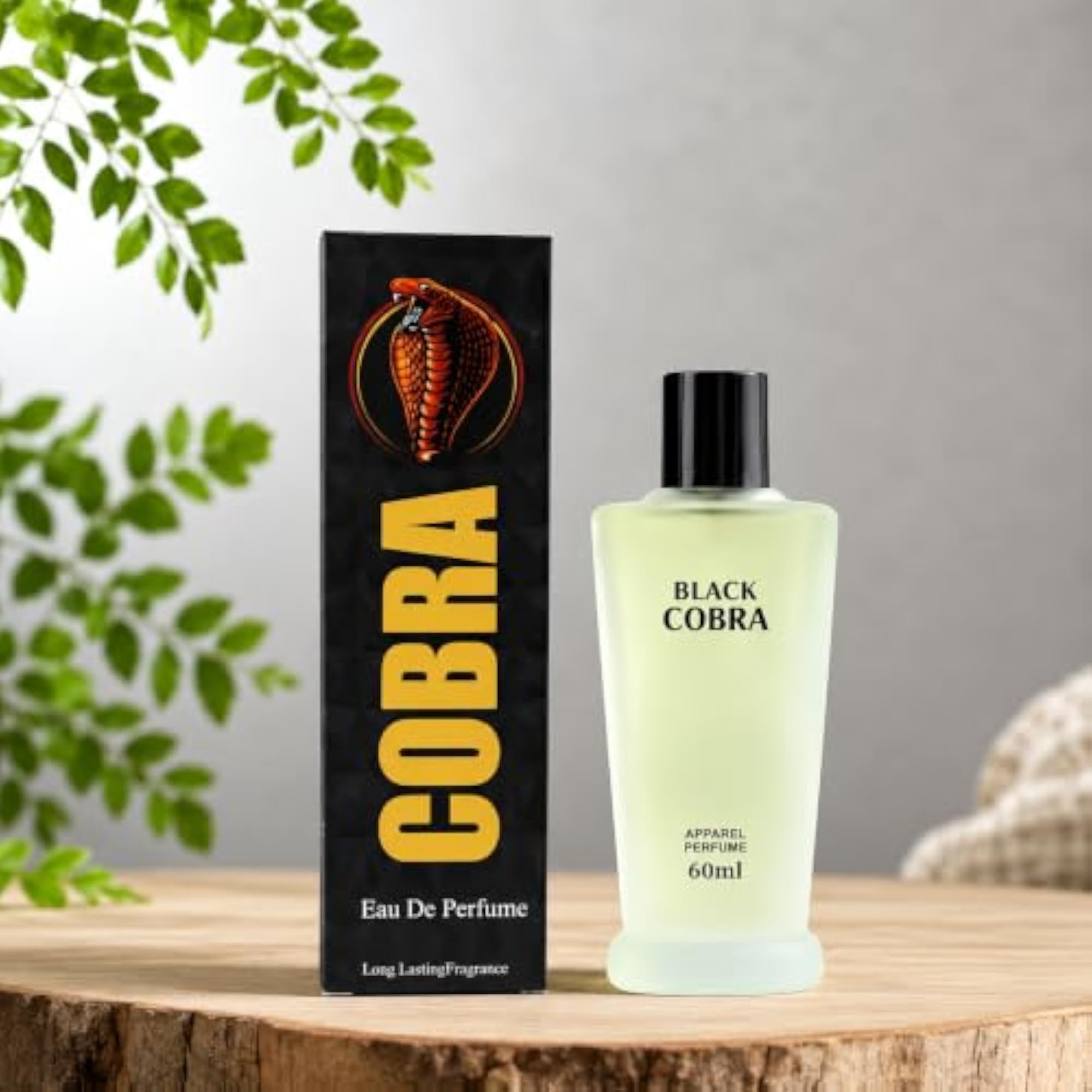 BLACK COBRA Eau De Parfum for Men, Long Lasting Fragrance
