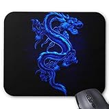 Die Maus kann schnell bewegt und genau auf der glatten Oberfläche positioniert werden. Ideal für Ihren Laptop, Computer & PC.