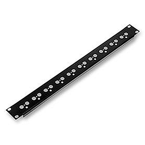 20 BNC/Phono SVHC: sin SVHC Ancho Exterior: 19 Pulgadas U Altura: 1 19 Pulgadas 1U Panel de Rack Perforado para 20 Conectores BNC o Phono Panel de Acero con Acabado en Polvo Negro