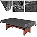 Premium PVC & Fiberglass Pool Table Cover for 7 ft and 8 ft Tables – Multi-Purpose Waterproof Cover for Snooker, Billiards, and Table Tennis Tables, Blue/Black/Green/White/Brown(256x155cm Black)