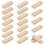 WISYOK – WISYOK Kartenhalter Holz, 20 Stück, Tischkartenhalter, 10×3×