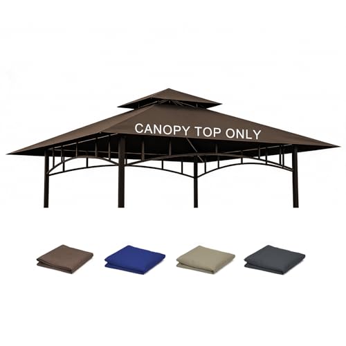 Grill Gazebo Replacement Roof, 5x8ft Outdoor BBQ Gazebo...