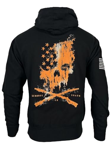 Howitzer Style Men's Hooded Sweatshirt Liberty Forged Military Grunt MFG2