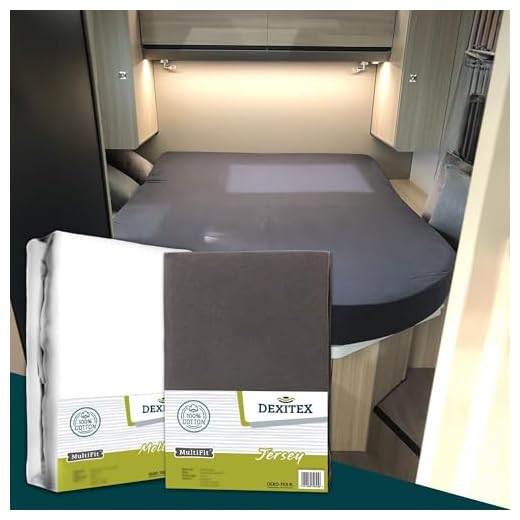 Double Jersey - Spannbettlaken 100% Baumwolle Jersey-Stretch, Ultra Weich und Bügelfrei mit bis zu 32cm Stehghöhe, 120x200+32 Burgundy 5 Dexitex - Queensbett Bettset (2) 1 Molton, 1 Spannbettlaken Antrazit (130-160cm x 210cm) Für Wohnmobil oder Wohnwagen-Oeko-TEX - 100% Baumwolle