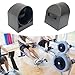 Aymzbd 2Pcs Fitness Equipment End Caps Rowing Machine Pipe Plugs Adjustable Multifunction Tube Covers for Office Apartment Gym Home