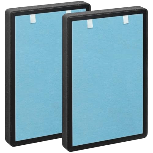 2 Pack PB-P01 Replacement Filter for Pro Breeze PB-P01 Air Purifier, 4 IN 1, H14 True HEPA Filter with High-efficiency Activated Carbon Filter Pre-filter and Cold Catalysis, Part # PB-P01F