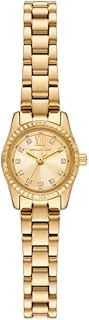 Lexington Three-Hand Two-Tone Stainless Steel Women's Watch and Bracelet Gift Set (Model: MK4817SET)